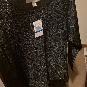 Michael kors  silver and black